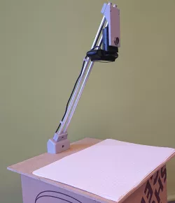 Document cam stand for logitech webcams