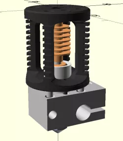 Dragon HF Hotend (OpenSCAD model)