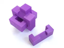 Dudd / Missing Notches - Interlocking puzzles by Stewart Coffin (STC #129 / 129-A)
