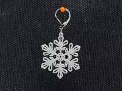 Earrings Snowflake 5