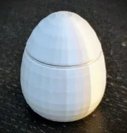 Egg Shaped Pillbox