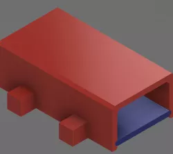 Ender 3 Pro Wire Trough