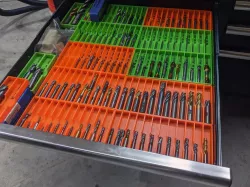Endmill / Reamer / Drill storage containers