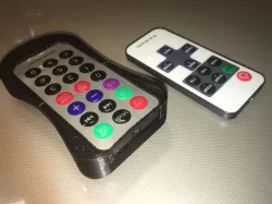 Ergonomic remote control shell