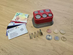 Euro Coin Wallet + hidden place