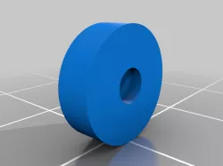 Extruder spring force adjustment spacer.