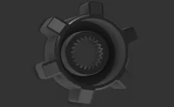 Faucet valve knob