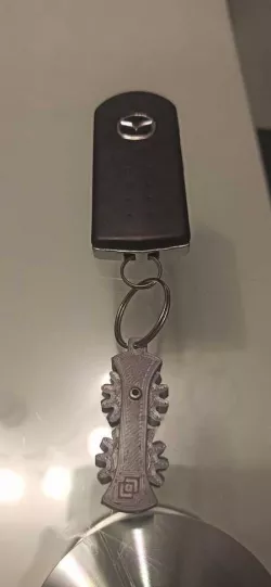 Fidget Gear Key Holder Small version