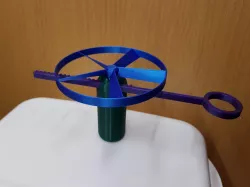 Flying propeller toy