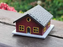 Foldable Brick Cottage