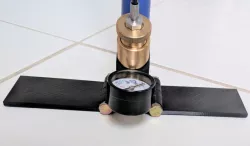 Foldable stand for the FX 4 Stage PCP Air Pump or identical Gehmann M100 4-Kolben Pressluftpumpe