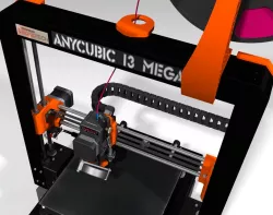 FoX (ZX) Axis System - AI3M & Prusa MK2-3 Bondtech upgrade extruder.