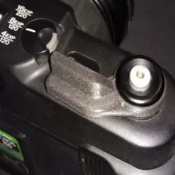 Fujifilm GW690III film wind lever