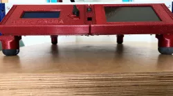 Füße/Feet für Printer Box 3D mit 2 Gelber Punkt Ball zur Dämpfung von Vibrationen