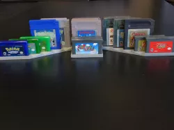 Game Boy Game Display Shelf