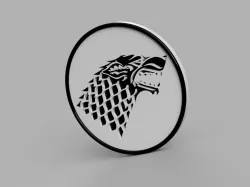 Game of Thrones coaster - Stark