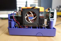 GameCube 40mm Screwless fan adapter