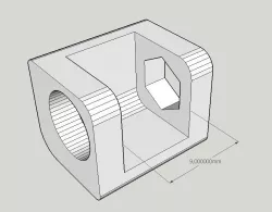 Geeetech prusa bed calibration clip 8mm