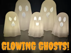 Glowing Ghosts!