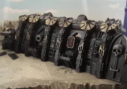 Gothic spaceship wreck A
