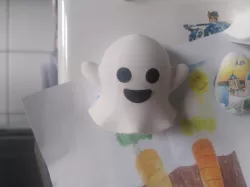 Happy Ghosty the Ghost Fridge Magnet
