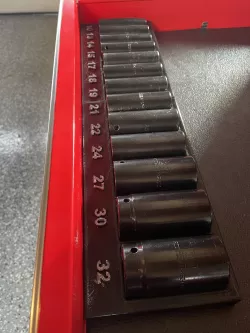 Harbor Freight Metric Deep Impact Socket Tray