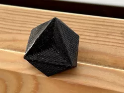 Hexagon 3D knob