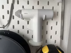 HOTO glue gun hooks for IKEA pegboard