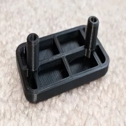 IKEA MICKE corner desk leg caps