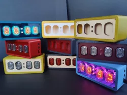 IN-12 Nixie Clock by DelucaLabs