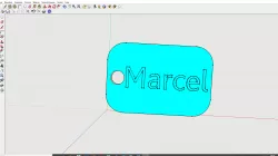 keychain Marcel