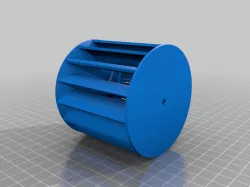 LEGO CROSSFLOW TURBINE WATER WHEEL - NO SUPPORTS