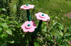 LEGO flower post cap