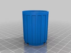 Lego Style Trash Bin
