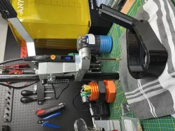 Löttkolben adapter für Wolfcraft 3406301 Bohrständer mit SREMTCH 80W Lötkolben