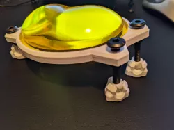 Magnetic keyboard feet for M6 bolts