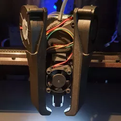 Mantis toolhead Dragon/Rapido UHF neopixel ducts