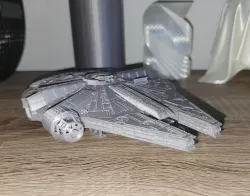 Millennium Falcon with landing gear deployed - standing print