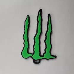 MONSTER ENERGY Claw Keychain/Key Tag
