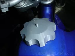 Motorcycle gas cap