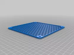 My Customized 162mm Fan Grill Cover