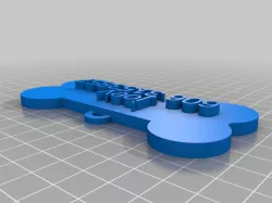 My Customized Pet Dog Tag bone shaped (Lengthened)