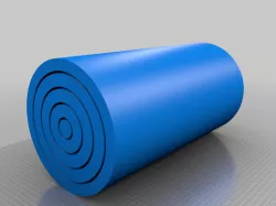 Nested 3D Tesla Valve