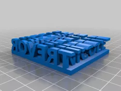 NICOLE TREVOR 3D SCULPTURE