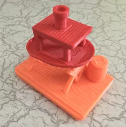 Not Benchy with modified dry dock.