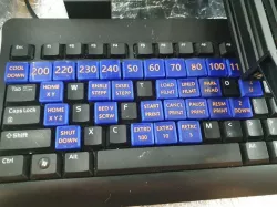 Octoprint USB keyboard key caps