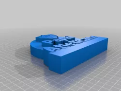 Pai Futebol Atletico 3D Fila
