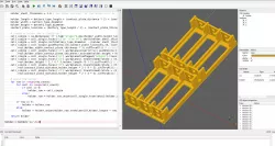 Parametric battery holder