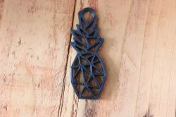 Pineapple keychain