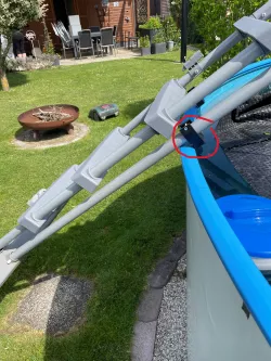 Poolleiterhalter - Pool Ladder Holder